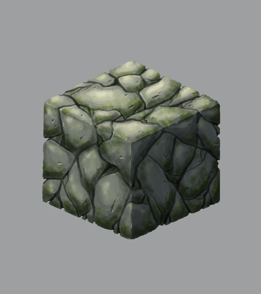 mossy rock cube blog